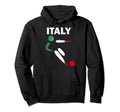 Italy Soccer Fan Italia Flag Jersey Hoodie - Aesthetic Graphic for Adults - T-Shirt, Sweatshirt, Hoodie