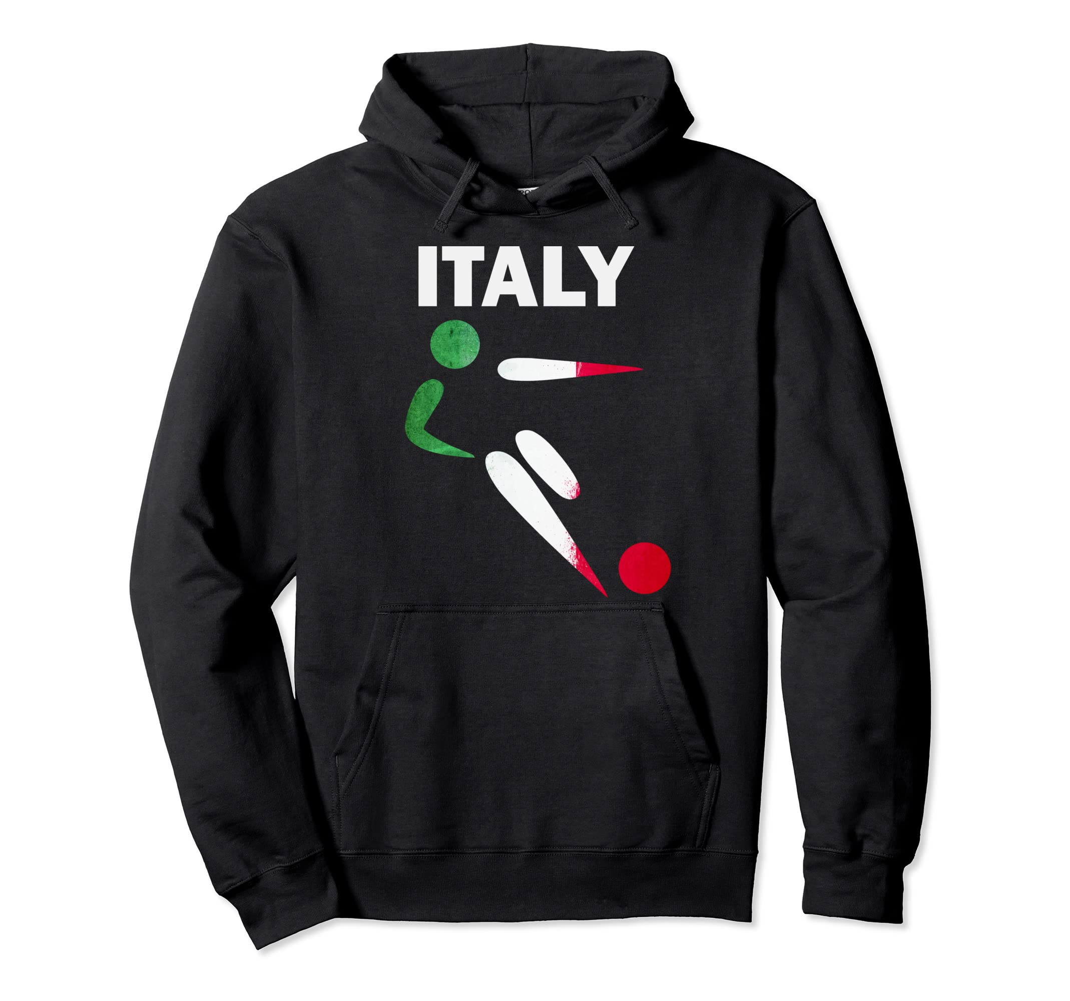 Italy Soccer Fan Italia Flag Jersey Hoodie - Aesthetic Graphic for Adults - T-Shirt, Sweatshirt, Hoodie