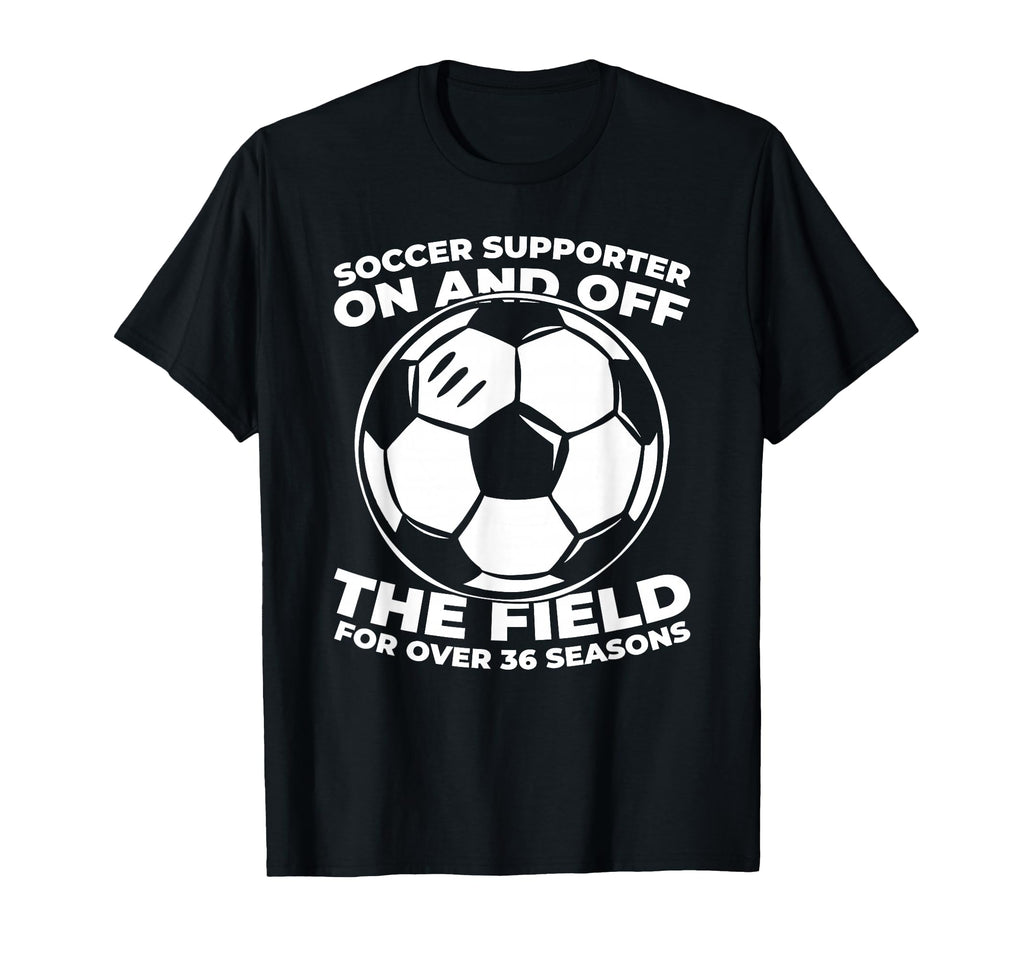 36Th Birthday Player Team Sports Soccer 36 T-Shirt - Unique Graphic Unisex - T-Shirt, Sweatshirt, Hoodie