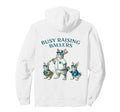 Busy Raising Baller Baseball Softball Hoodie - Novelty Apparel Men Women - T-Shirt, Sweatshirt, Hoodie