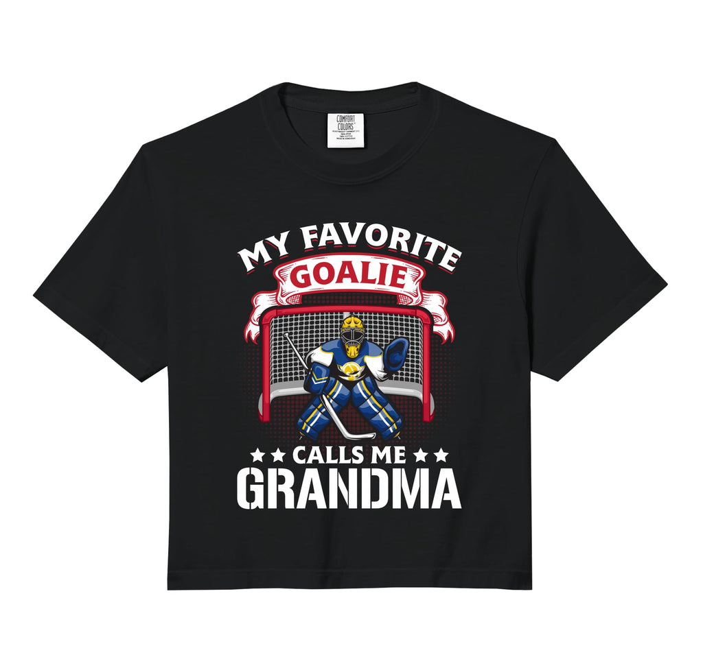 My Favorite Goalie Calls Me Sweatshirt - Casual Everyday Wear for Adults - T-Shirt, Sweatshirt, Hoodie