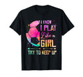 I Know I Play Like Soccer T-Shirt - Minimalist Print Men Women - T-Shirt, Sweatshirt, Hoodie