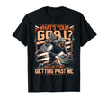 Lacrosse Player Lax Goalie Lacrosse T-Shirt - Custom Art Print for Adults - T-Shirt, Sweatshirt, Hoodie