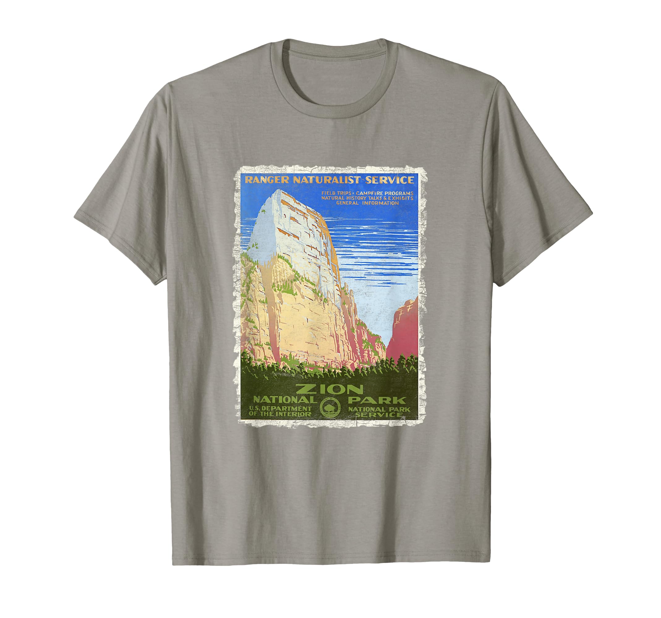 Zion National Park T-Shirt - Graphic Print Unisex - T-Shirt, Sweatshirt, Hoodie