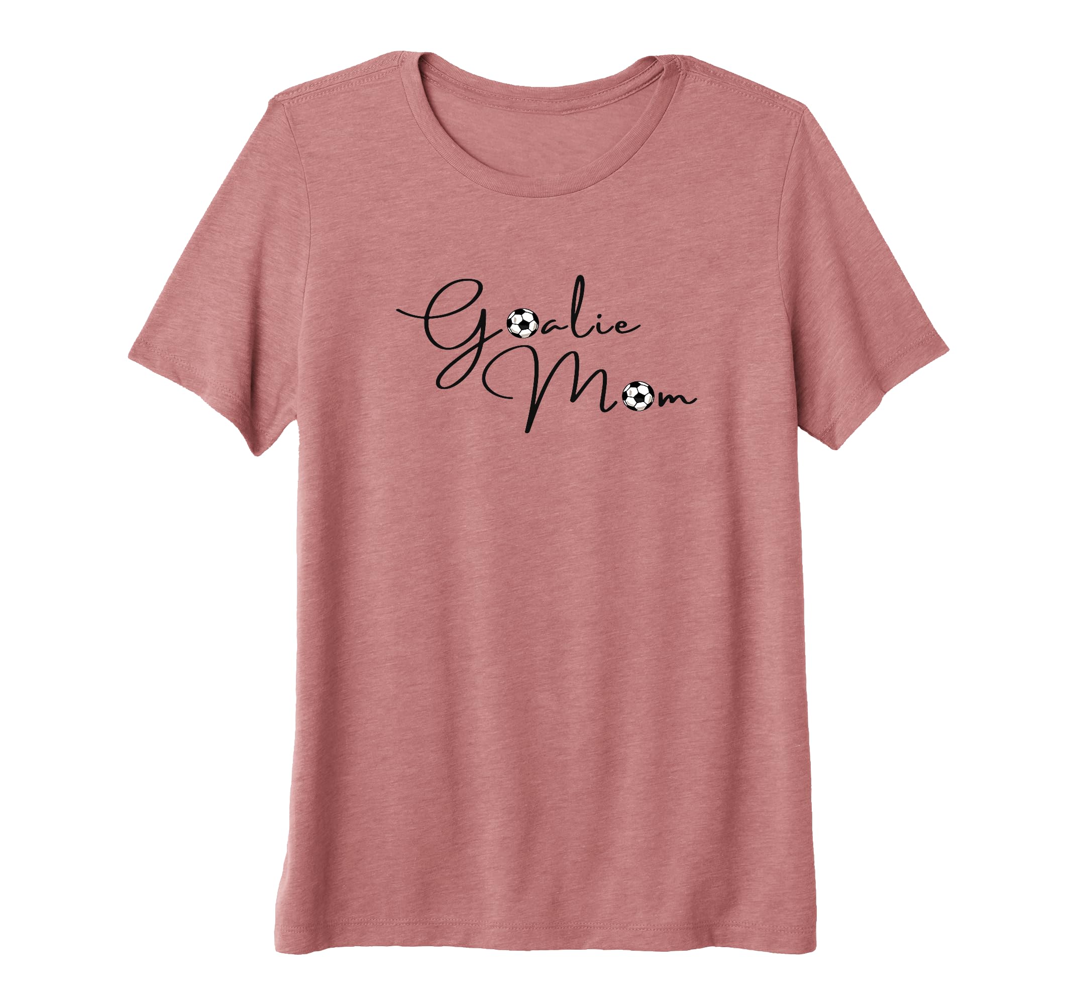 Womens Goalie Mama Mom Soccer Tri T-Shirt - Casual Everyday Wear Men Women - T-Shirt, Sweatshirt, Hoodie