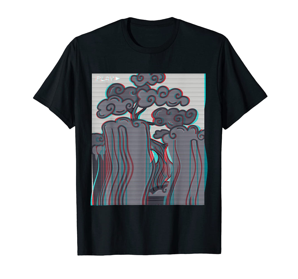 Bonsai Tree Japanese Buddhist Zen Vhs T-Shirt - Trendy Graphic for Adults - T-Shirt, Sweatshirt, Hoodie