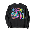 Roller Skates Birthday Skating Party Sweatshirt - Aesthetic Graphic Unisex - T-Shirt, Sweatshirt, Hoodie