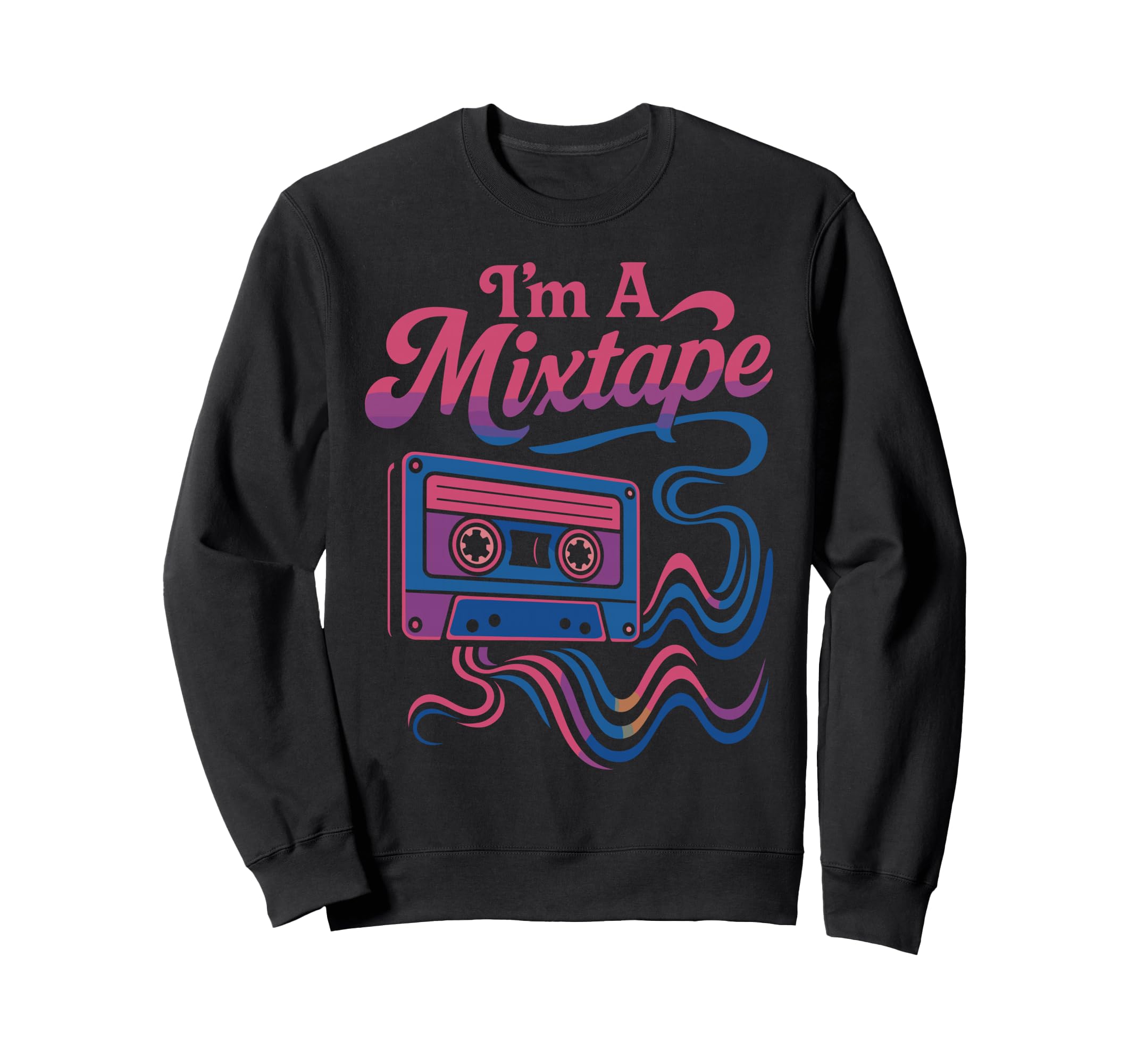 Bisexual Bi Pride Flag Colors Tape Sweatshirt - Unique Graphic Men Women - T-Shirt, Sweatshirt, Hoodie
