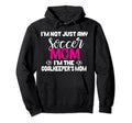 Funny Goalkeeper Mom Soccer Goalie Mama Hoodie - Minimalist Print Unisex - T-Shirt, Sweatshirt, Hoodie