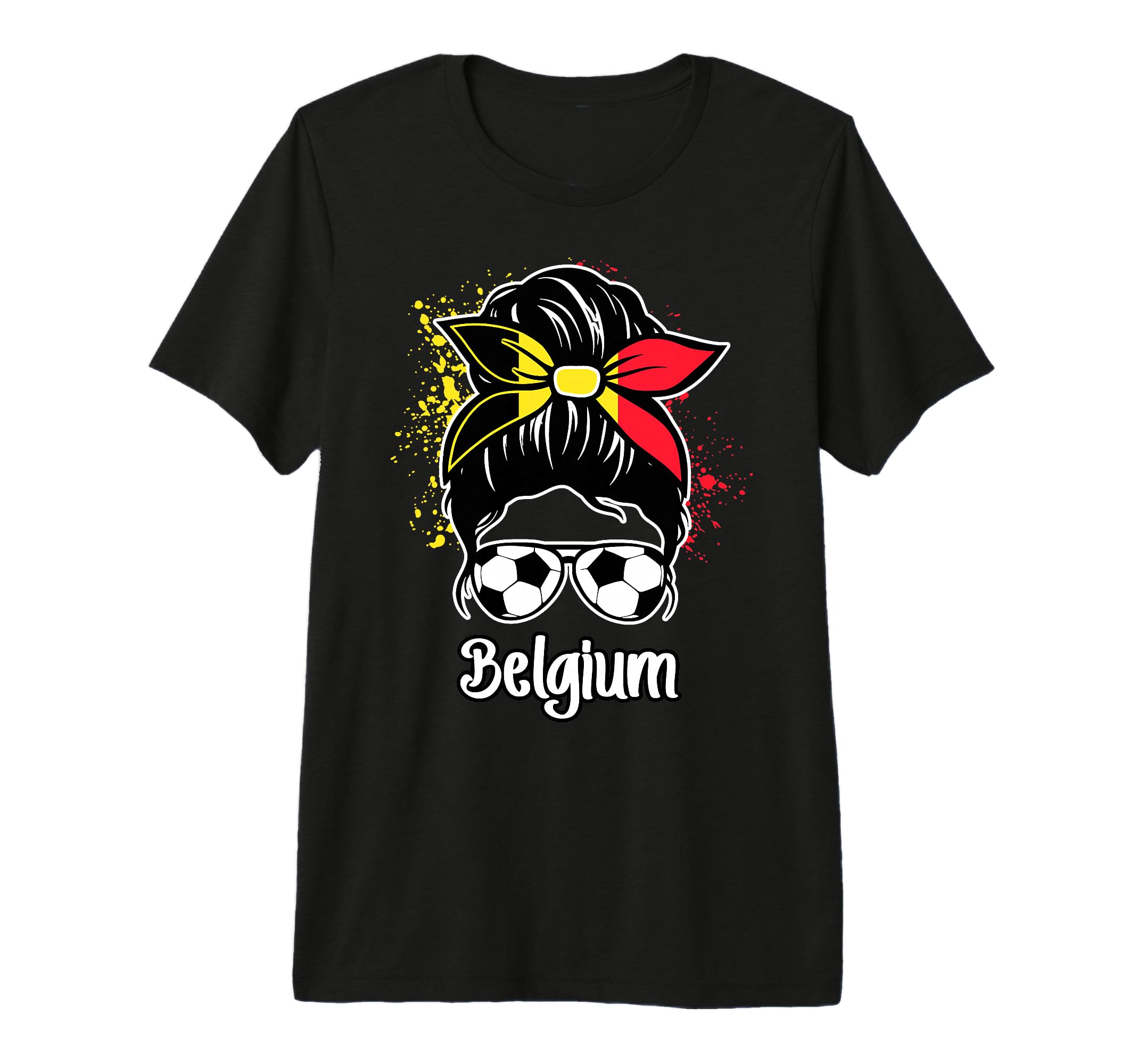 Belgium Football Game Player Soccer T-Shirt - Trendy Graphic for Adults - T-Shirt, Sweatshirt, Hoodie