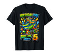 Roller Skating 5Th Birthday Party T-Shirt - Graphic Print for Adults - T-Shirt, Sweatshirt, Hoodie