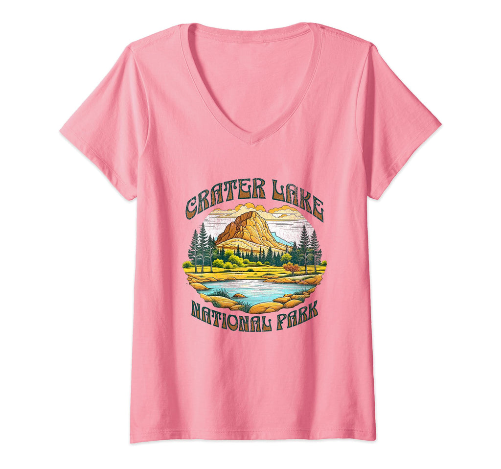 Crater Lake National Park Oregon Usa Hoodie - Minimalist Print Men Women - T-Shirt, Sweatshirt, Hoodie