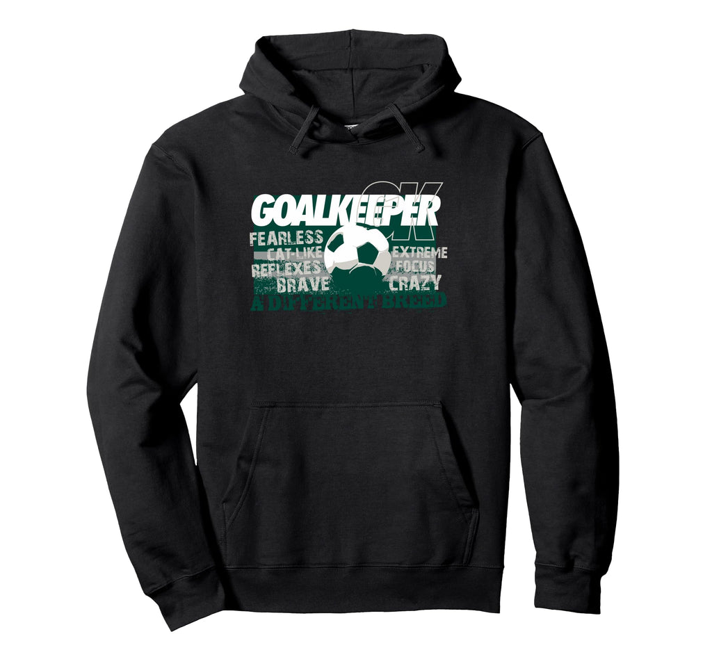 Soccer Goalkeeper Different Breed Hoodie - Minimalist Print for Adults - T-Shirt, Sweatshirt, Hoodie