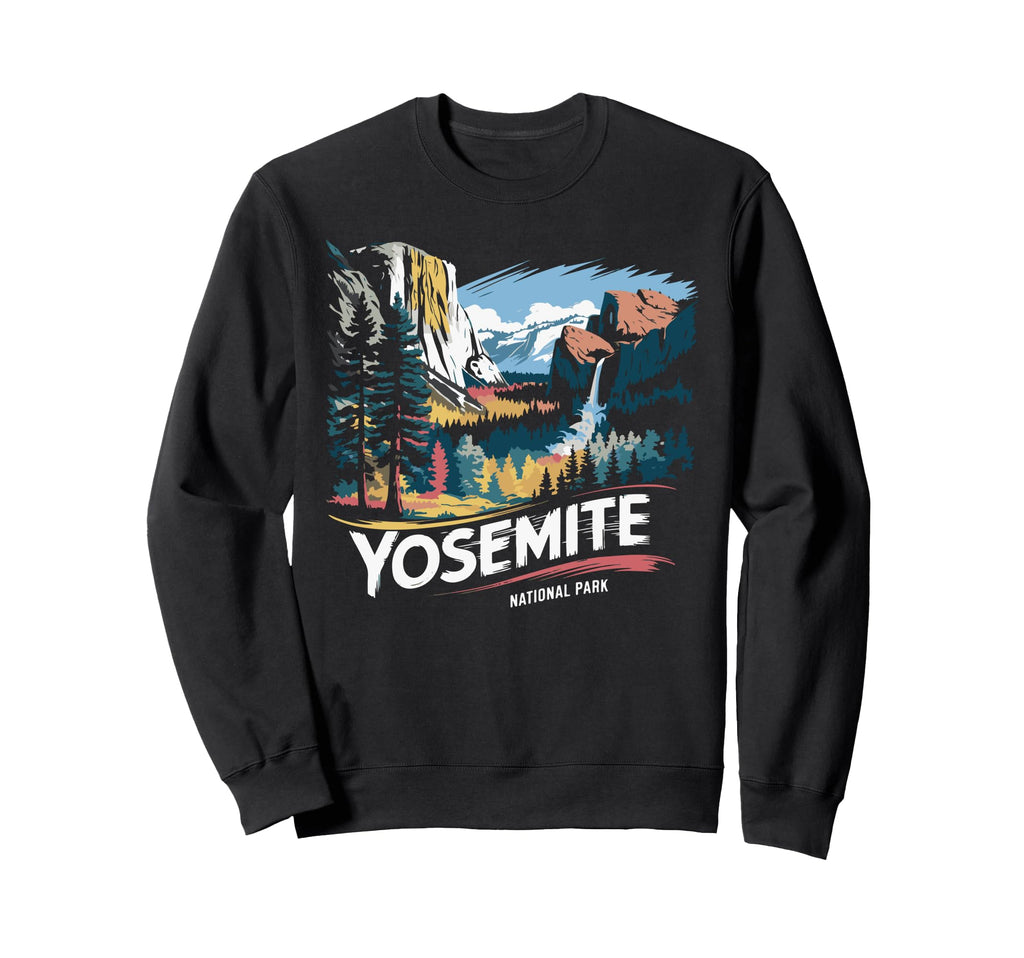 Yosemite Falls California Sweatshirt - Casual Everyday Wear for Adults - T-Shirt, Sweatshirt, Hoodie