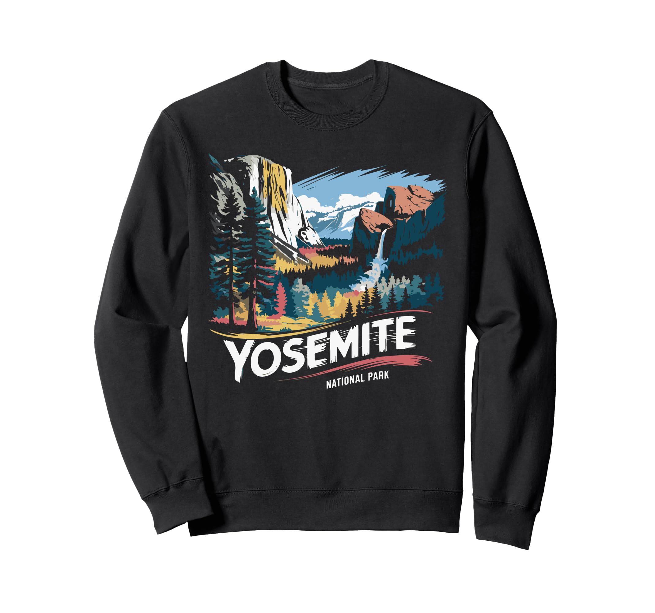 Yosemite Falls California Sweatshirt - Casual Everyday Wear for Adults - T-Shirt, Sweatshirt, Hoodie