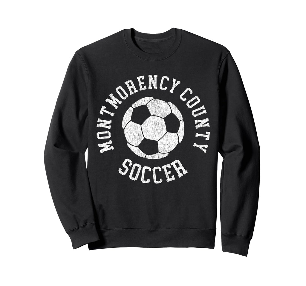 Montmorency County Soccer Sweatshirt - Aesthetic Graphic for Adults - T-Shirt, Sweatshirt, Hoodie