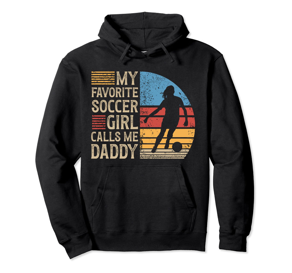 Soccer Soccer Dad Soccer Player Father Hoodie - Graphic Print Men Women - T-Shirt, Sweatshirt, Hoodie
