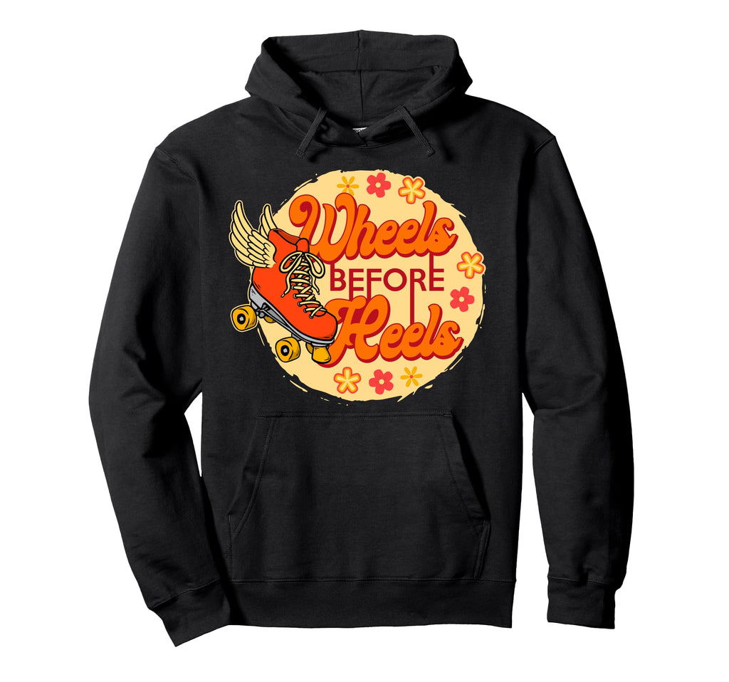 Roller Skating Skate 1970S Hoodie - Trendy Graphic Unisex - T-Shirt, Sweatshirt, Hoodie