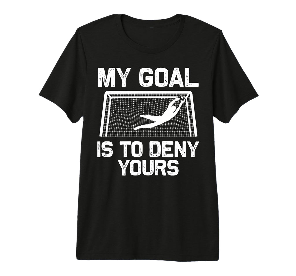 Soccer Goalie Art Gag Soccer Player Tri T-Shirt - Unique Graphic Unisex - T-Shirt, Sweatshirt, Hoodie