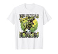 This Loves Soccer And Dinosaurs Playing T-Shirt - Aesthetic Graphic Unisex - T-Shirt, Sweatshirt, Hoodie