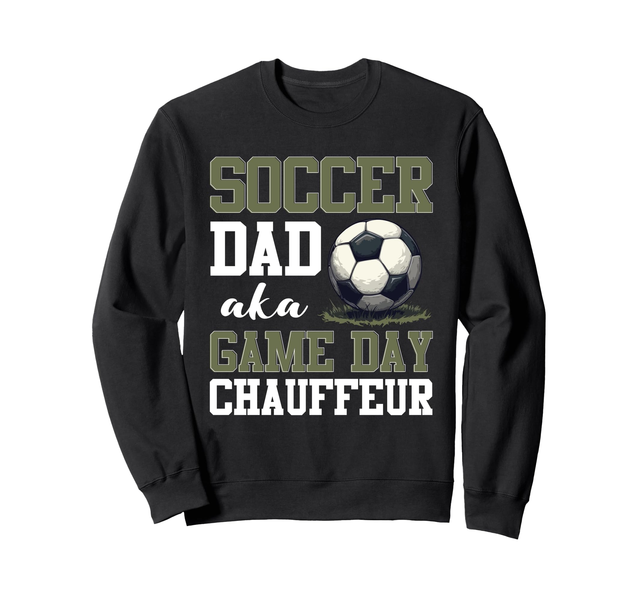 Soccer Dad Fathers Day Sweatshirt - Custom Art Print Men Women - T-Shirt, Sweatshirt, Hoodie