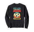 Just Who Loves Jesus And Soccer Sweatshirt - Custom Art Print for Adults - T-Shirt, Sweatshirt, Hoodie