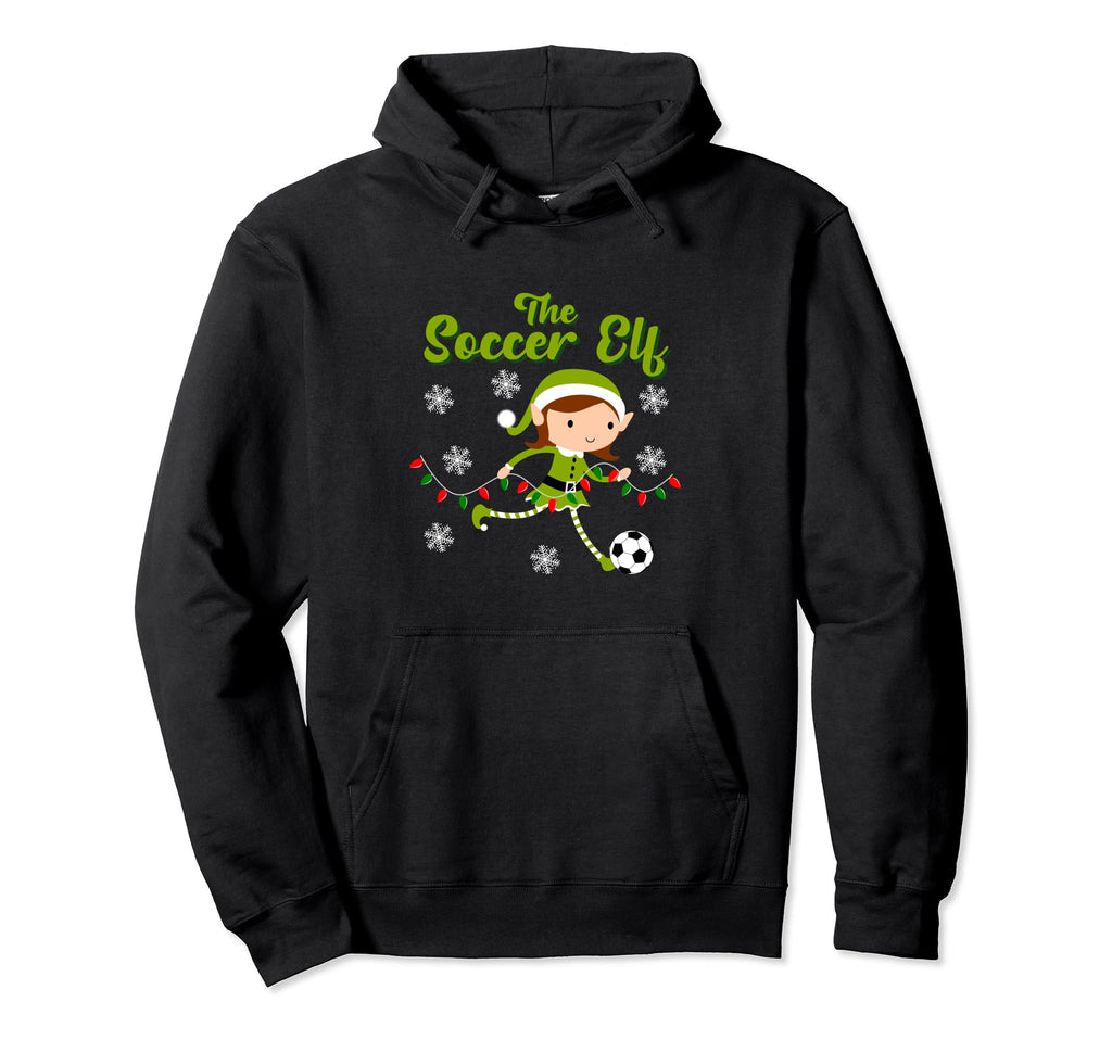 Soccer Goalkeeper Holiday Santa Claus Hoodie - Casual Everyday Wear Unisex - T-Shirt, Sweatshirt, Hoodie