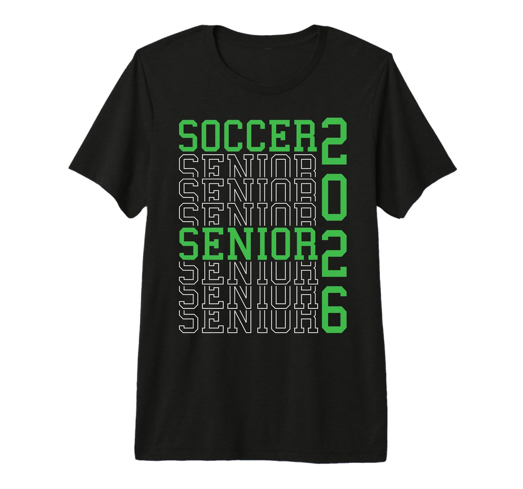 Soccer Senior Night Soccer Senior 2026 T-Shirt - Minimalist Print Unisex - T-Shirt, Sweatshirt, Hoodie