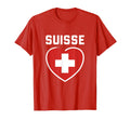 Suisse Switzerland Soccer Football Flag T-Shirt - Graphic Print Men Women - T-Shirt, Sweatshirt, Hoodie