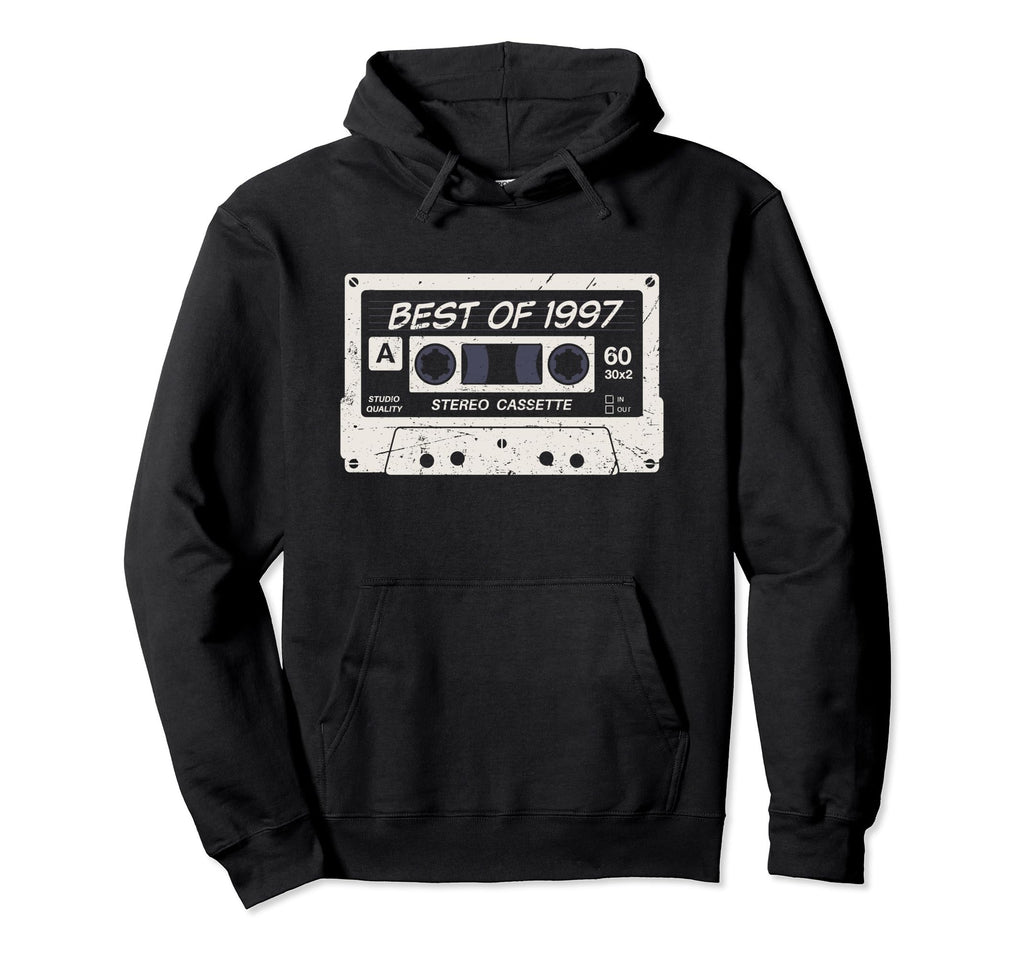 Mixtape Birthday Best 1997 Cassette Hoodie - Custom Art Print Unisex - T-Shirt, Sweatshirt, Hoodie
