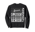 Senior 2027 Soccer Cousin Sweatshirt - Casual Everyday Wear for Adults - T-Shirt, Sweatshirt, Hoodie