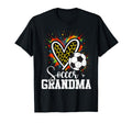 My Favorite Soccer Ball Grandma Leopard Hoodie - Unique Graphic Unisex - T-Shirt, Sweatshirt, Hoodie