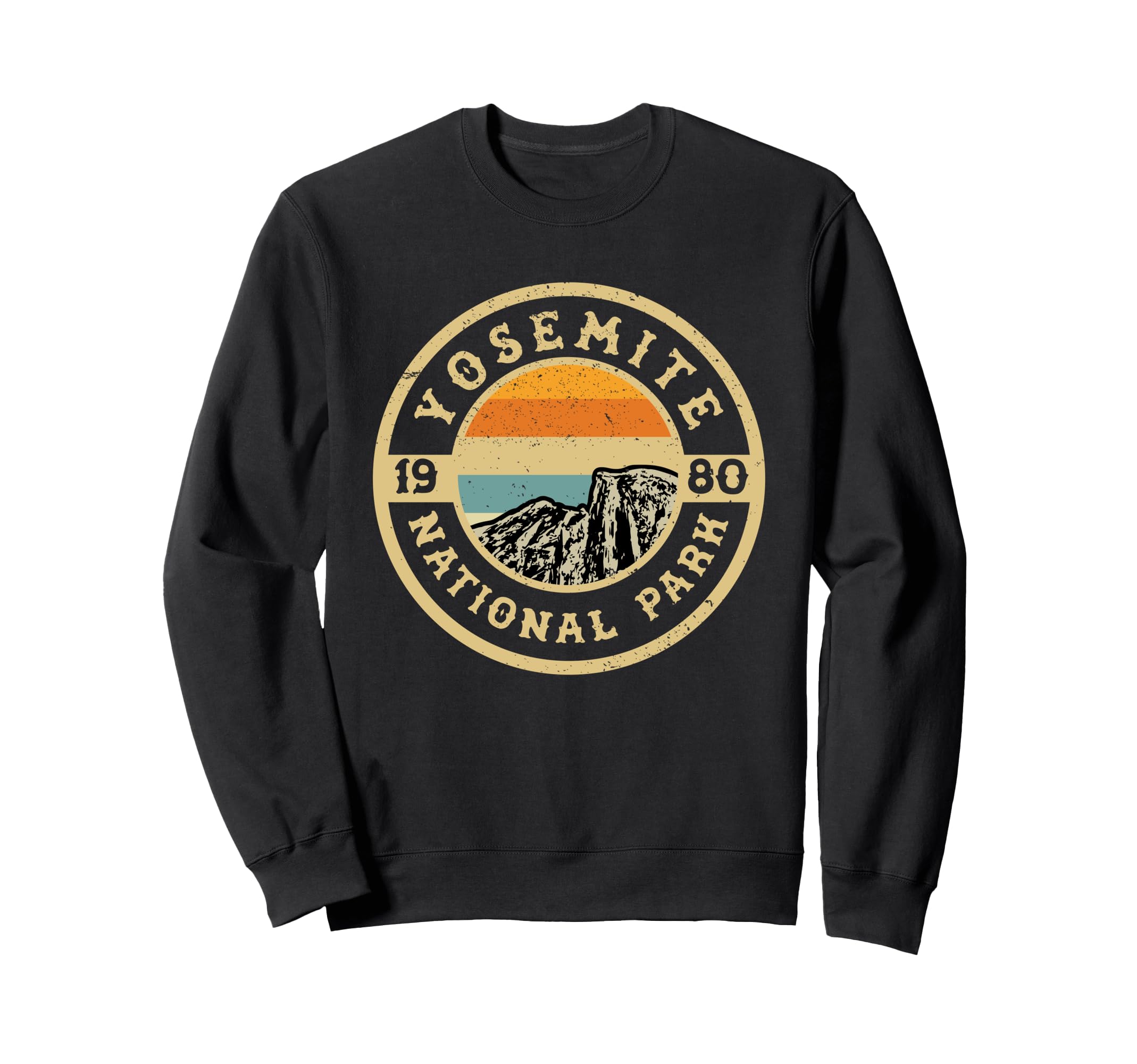 Yosemite National Park Travel Sweatshirt - Fun Novelty Design for Adults - T-Shirt, Sweatshirt, Hoodie