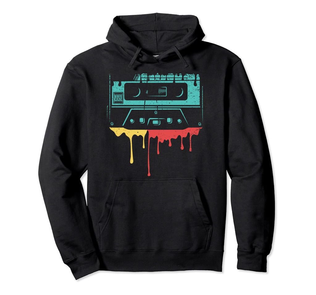 Cassette Music Rap Hip Hop Tape Made 90S Hoodie - Graphic Print Men Women - T-Shirt, Sweatshirt, Hoodie