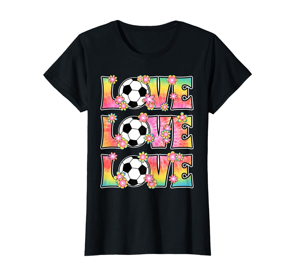 Love Soccer Lover Hippie 60S 70S Outfit T-Shirt - Streetwear Style Unisex - T-Shirt, Sweatshirt, Hoodie