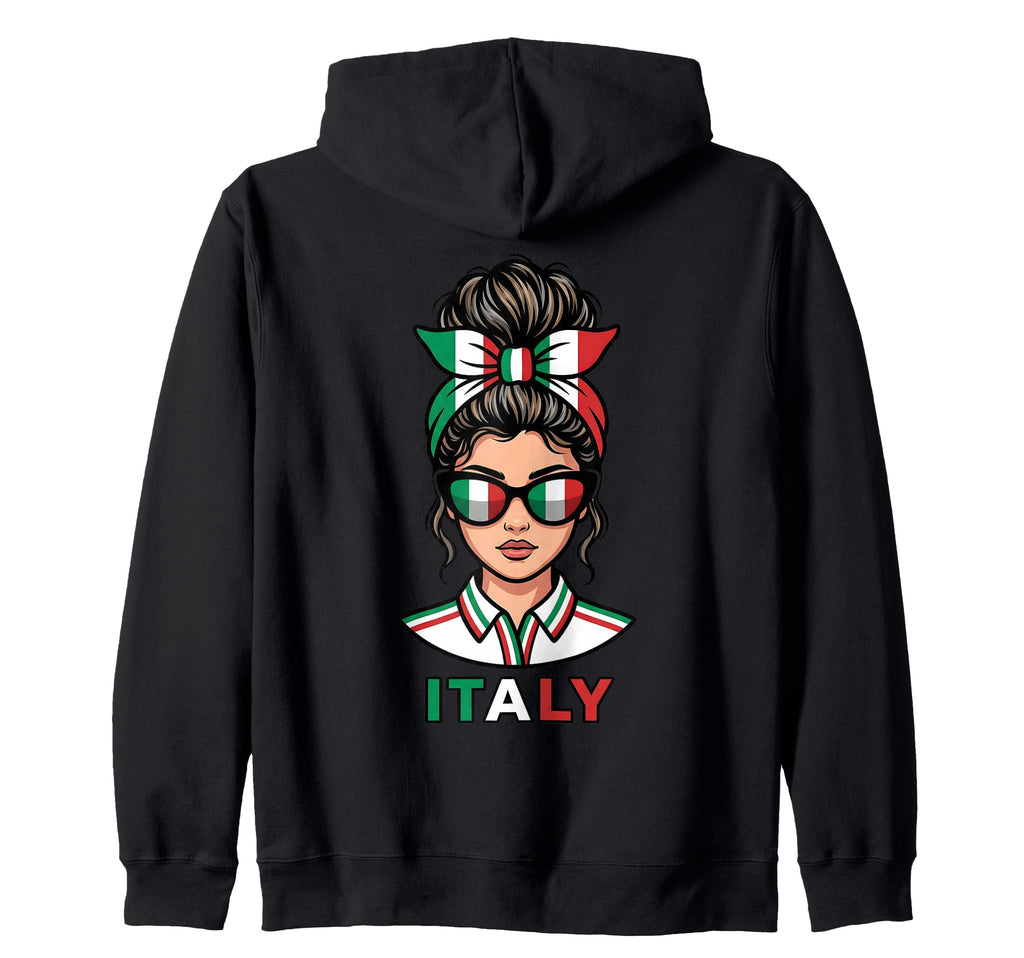 Italia Italy Italian Flag Travel Sweatshirt - Minimalist Print Unisex - T-Shirt, Sweatshirt, Hoodie