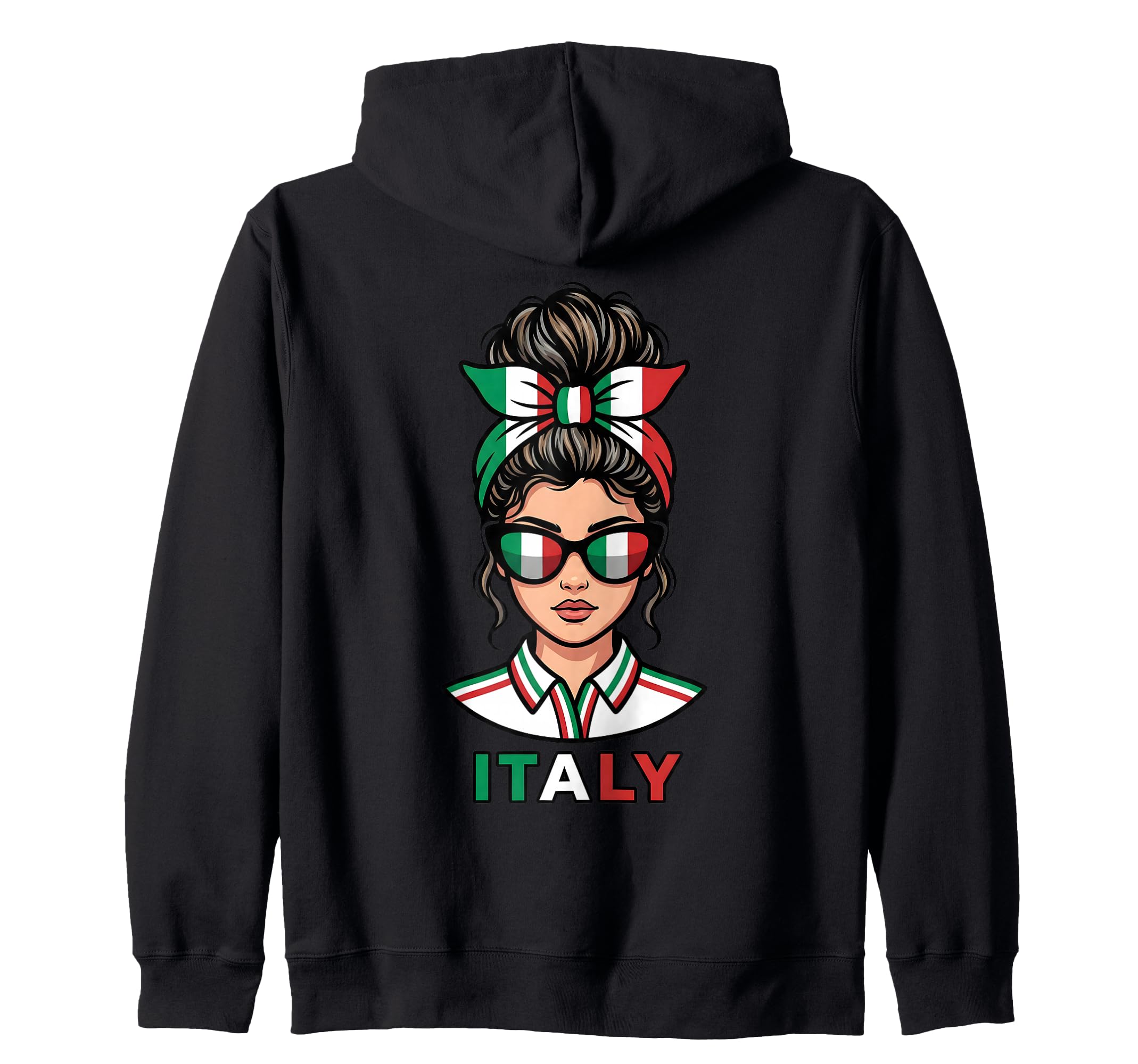 Italia Italy Italian Flag Travel Sweatshirt - Minimalist Print Unisex - T-Shirt, Sweatshirt, Hoodie
