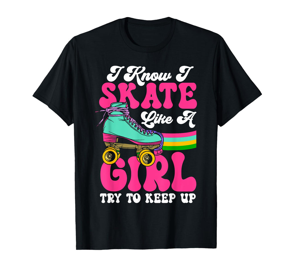 Roller Skating Skate 1970S I T-Shirt - Casual Everyday Wear for Adults - T-Shirt, Sweatshirt, Hoodie