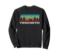 Yosemite National Park Half Dome Camp Sweatshirt - Trendy Graphic Unisex - T-Shirt, Sweatshirt, Hoodie