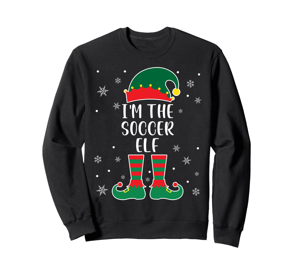 Im Soccer Elf Family Matching Soccer Sweatshirt - Trendy Graphic for Adults - T-Shirt, Sweatshirt, Hoodie