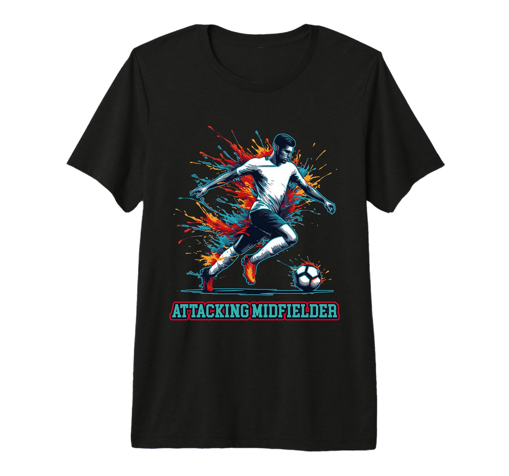 Soccer Attacking Midfielder Fullback T-Shirt - Minimalist Print Unisex - T-Shirt, Sweatshirt, Hoodie
