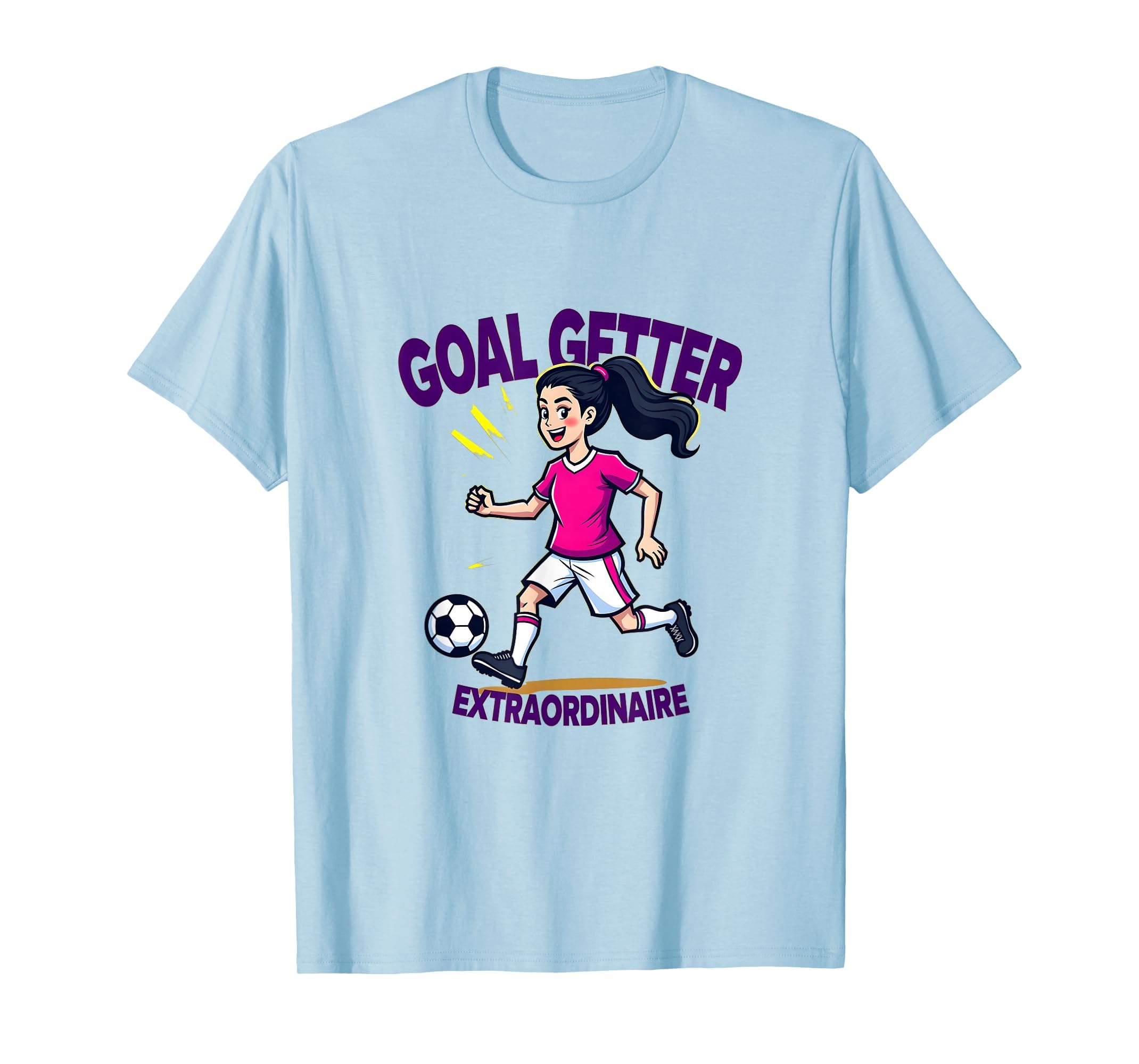 Goal Getter Extraordinaire Soccer T-Shirt - Fun Novelty Design Men Women - T-Shirt, Sweatshirt, Hoodie