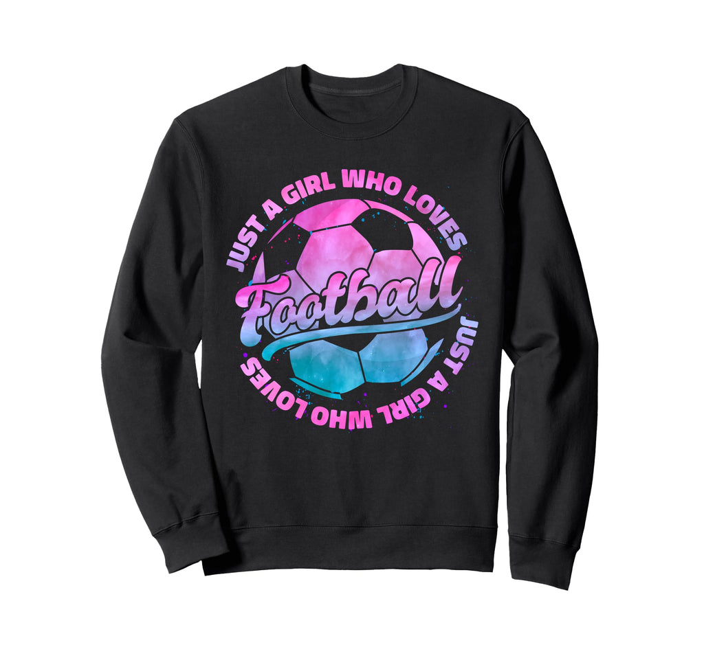 Just Who Loves Football Player Sweatshirt - Minimalist Print Men Women - T-Shirt, Sweatshirt, Hoodie
