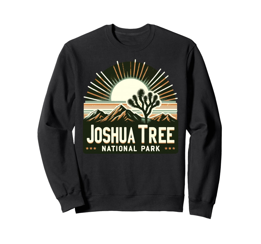 Joshua Tree National Park Hike Sweatshirt - Minimalist Print Unisex - T-Shirt, Sweatshirt, Hoodie