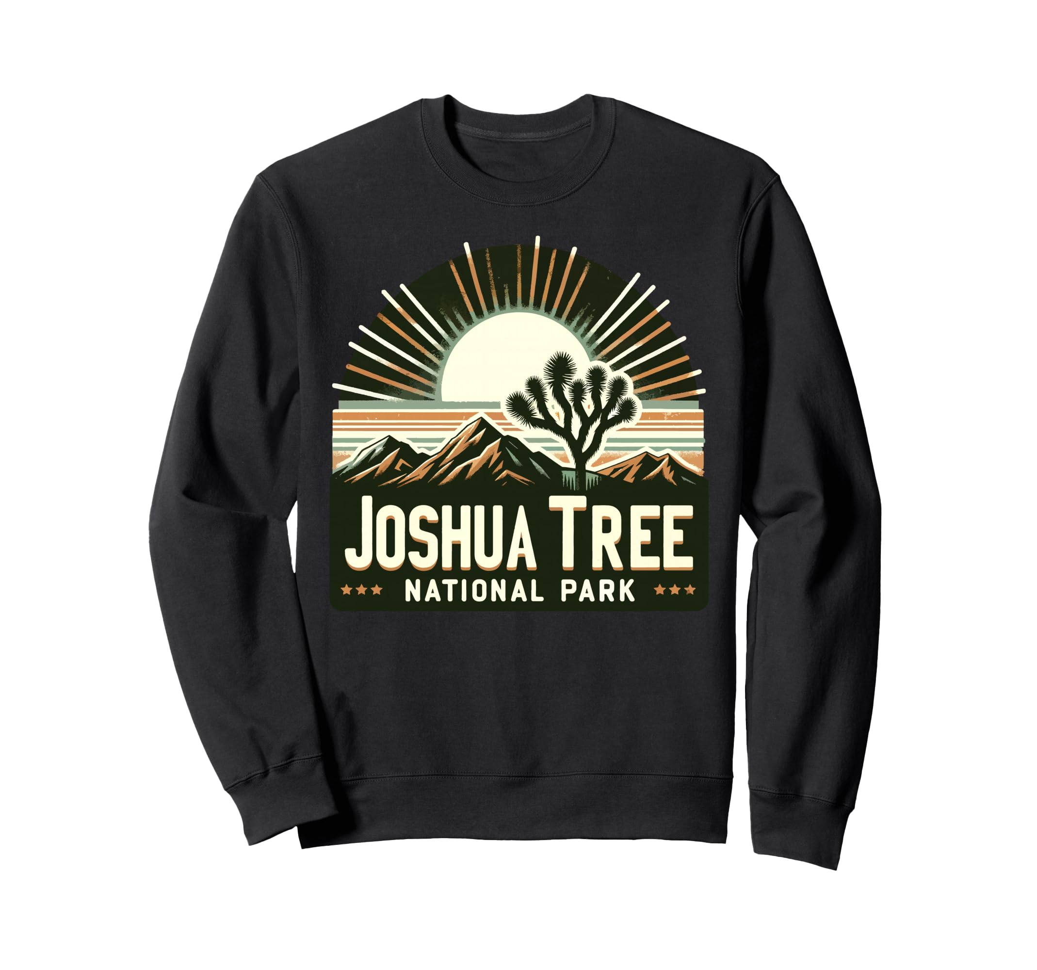 Joshua Tree National Park Hike Sweatshirt - Minimalist Print Unisex - T-Shirt, Sweatshirt, Hoodie