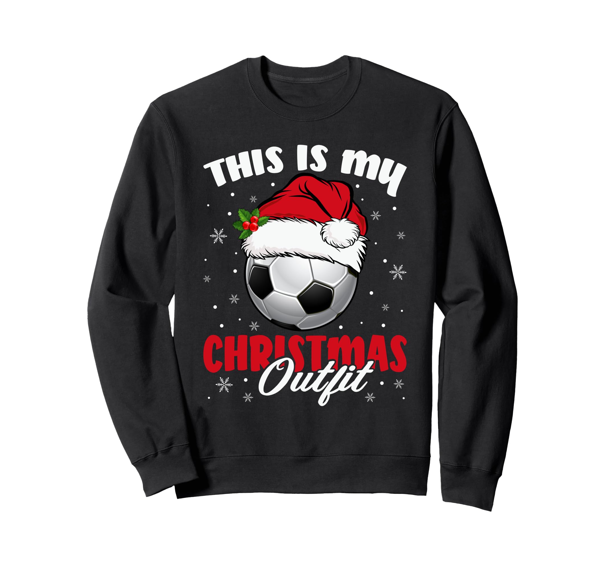 Pajamas Soccer Ball Lights Football Sweatshirt - Graphic Print Men Women - T-Shirt, Sweatshirt, Hoodie
