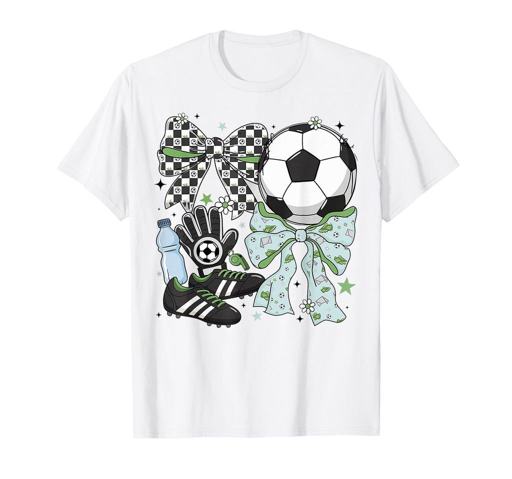 Coquette Soccer Aesthetic Gameday T-Shirt - Streetwear Style Unisex - T-Shirt, Sweatshirt, Hoodie
