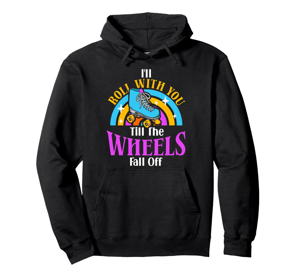 Roller Skating Skate 1970S Ill Roll Hoodie - Graphic Print for Adults - T-Shirt, Sweatshirt, Hoodie