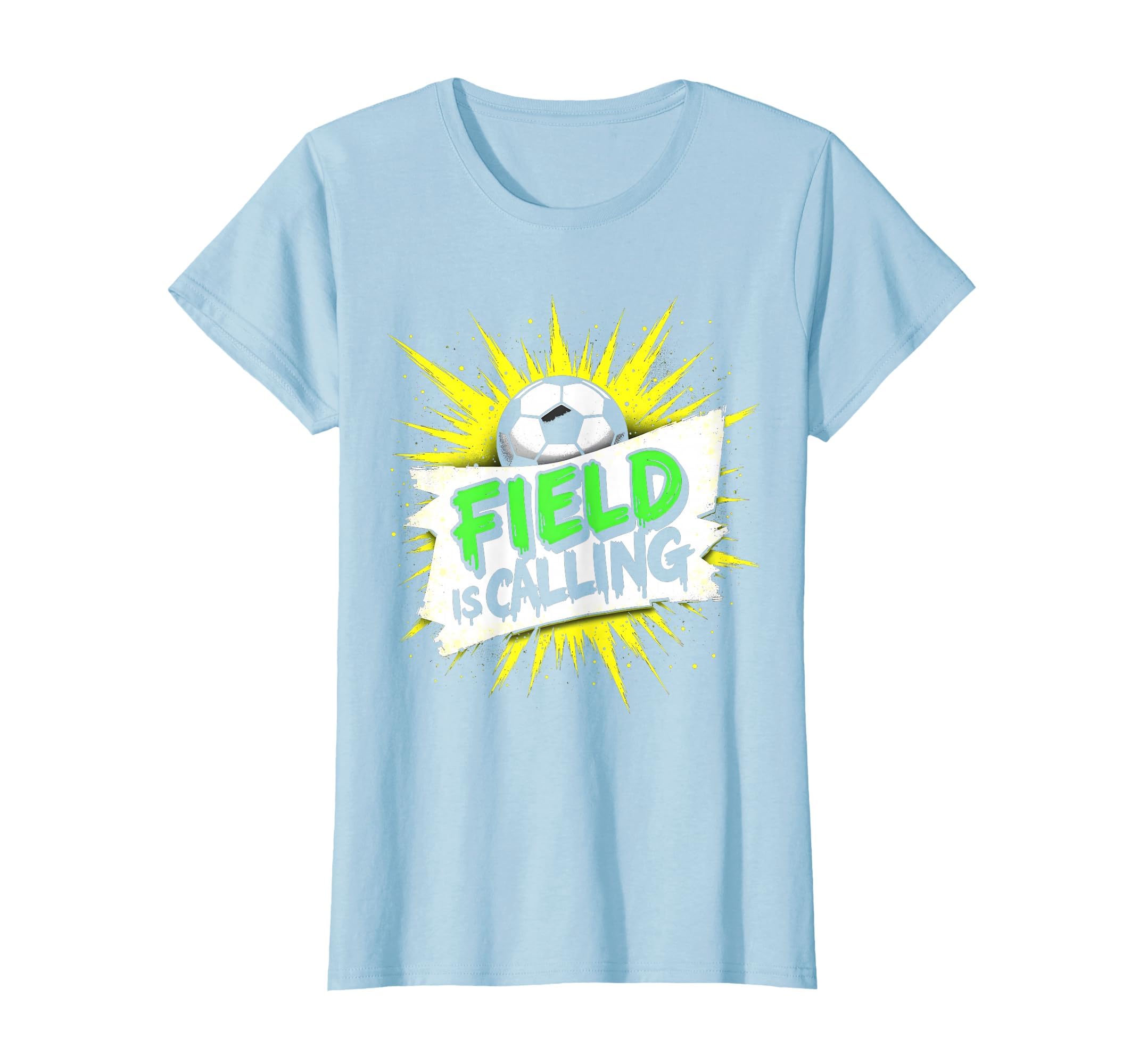 Field Is Calling Soccer T-Shirt - Minimalist Print for Adults - T-Shirt, Sweatshirt, Hoodie