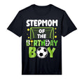 Mens Soccer Stepmom Birthday Party Soccer T-Shirt - Unique Graphic Unisex - T-Shirt, Sweatshirt, Hoodie